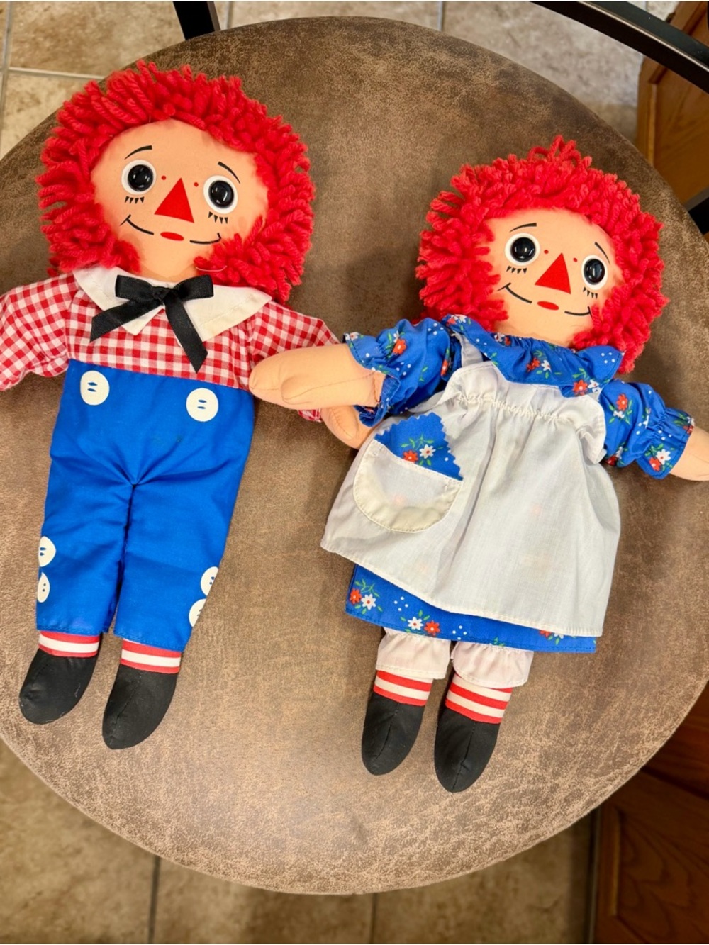 Vintage Raggedy Ann & Andy Dolls